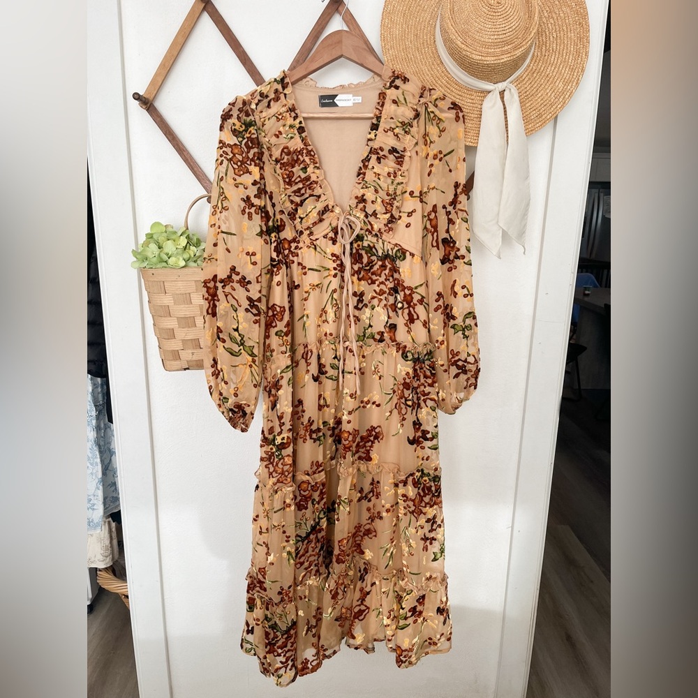 Piper & Scoot Fall MIDI Dress